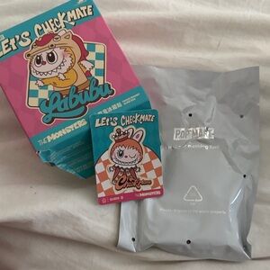 100 authentic Labubu Magnet Lets Checkmate. Open box closed bag queen